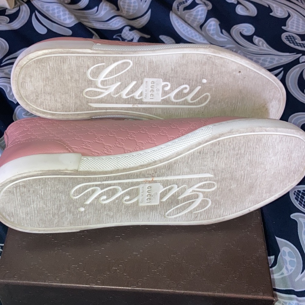 mens pink gucci sneakers